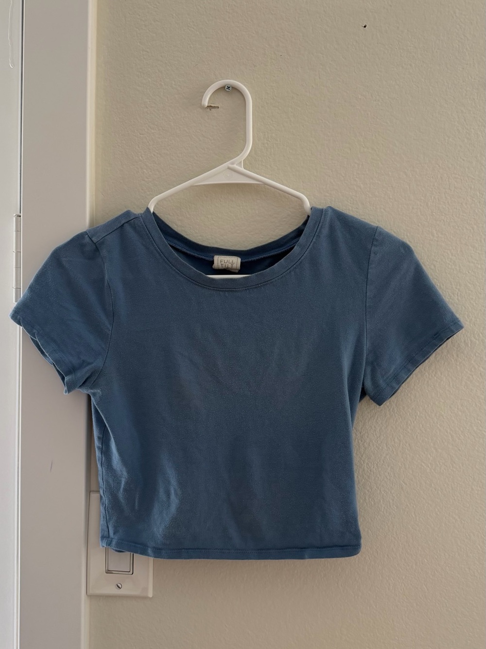 Everyday Blue Cropped Tee